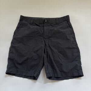 Columbia Shorts Size 32 Regular Mens Gray Chino 10" Hiking‎ Outdoors Gorpcore